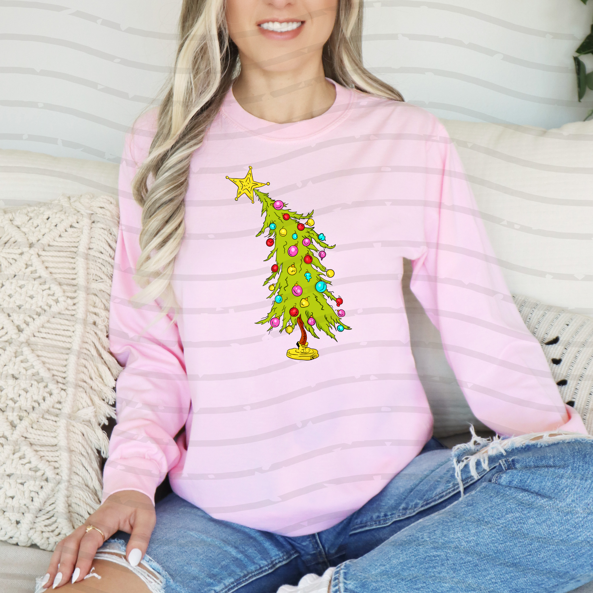 Leaning Tree Long Sleeve Tee